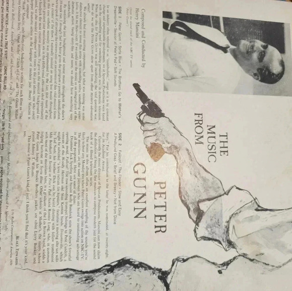 Henry Mancini The Music  From Peter Gunn RCA soundtrack Vinyl LP - Picture 2 of 5